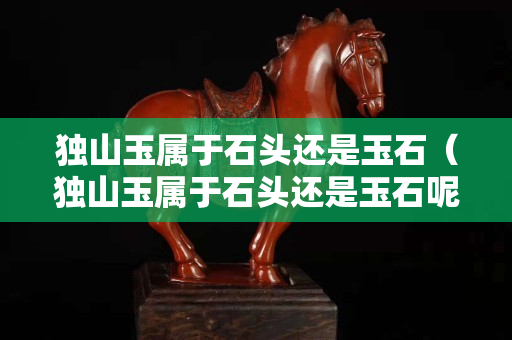 獨山玉屬于石頭還是玉石（獨山玉屬于石頭還是玉石呢）