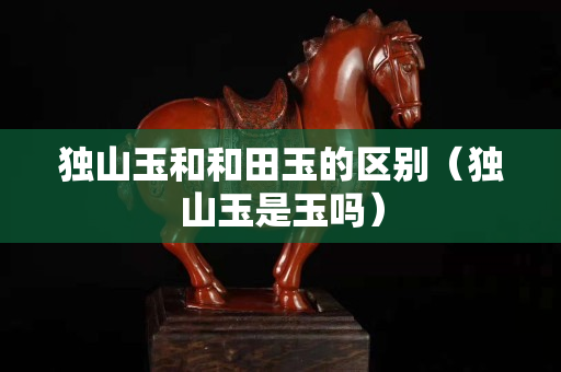 獨山玉和和田玉的區別（獨山玉是玉嗎）