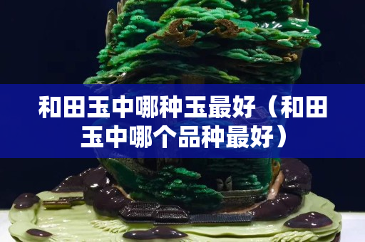 和田玉中哪種玉最好（和田玉中哪個品種最好）