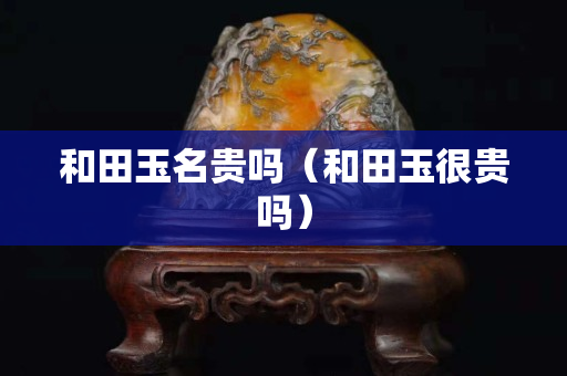 和田玉名貴嗎（和田玉很貴嗎）