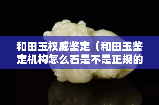 和田玉權(quán)威鑒定（和田玉鑒定機構(gòu)怎么看是不是正規(guī)的）