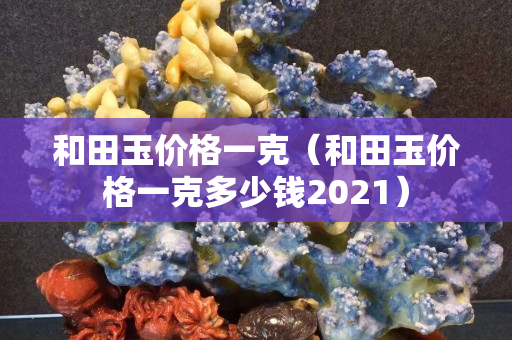 和田玉價格一克（和田玉價格一克多少錢2021）