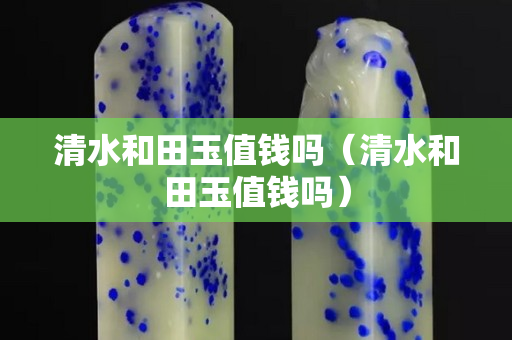 清水和田玉值錢嗎（清水和田玉值錢嗎）