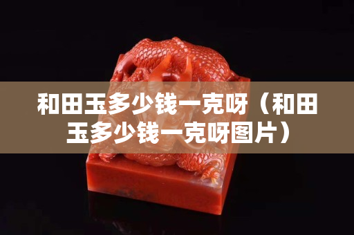 和田玉多少錢一克呀（和田玉多少錢一克呀圖片）