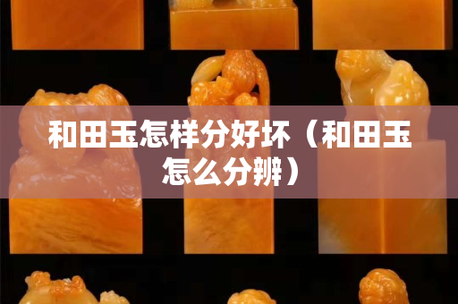 和田玉怎樣分好壞（和田玉怎么分辨）
