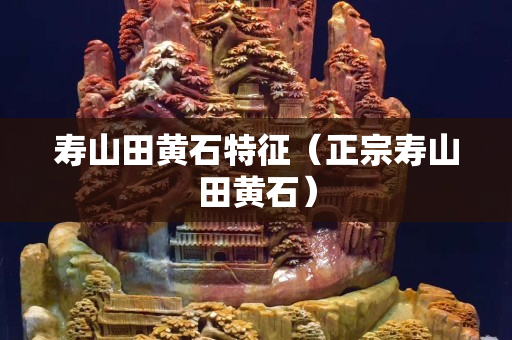 壽山田黃石特征（正宗壽山田黃石）