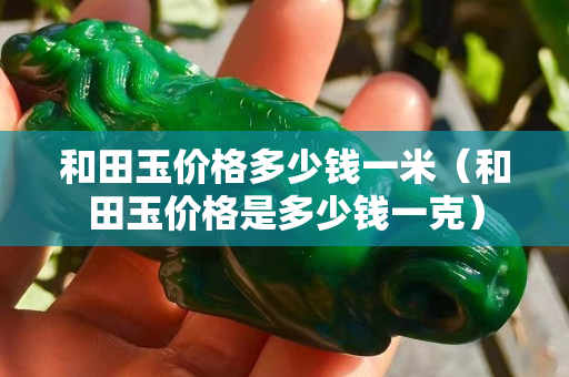 和田玉價格多少錢一米（和田玉價格是多少錢一克）