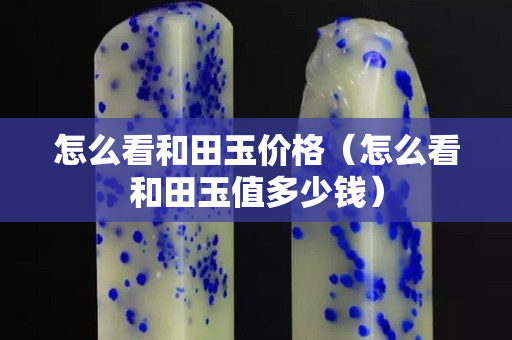 怎么看和田玉價格（怎么看和田玉值多少錢）