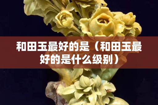 和田玉最好的是（和田玉最好的是什么級別）