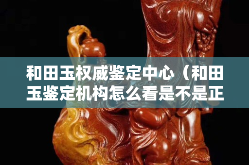和田玉權威鑒定中心（和田玉鑒定機構怎么看是不是正規的）