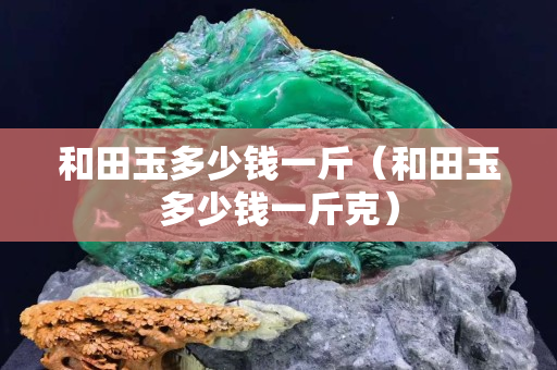 和田玉多少錢一斤（和田玉多少錢一斤克）