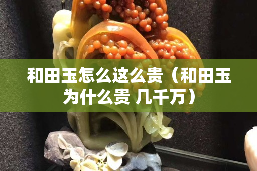 和田玉怎么這么貴（和田玉為什么貴 幾千萬(wàn)）