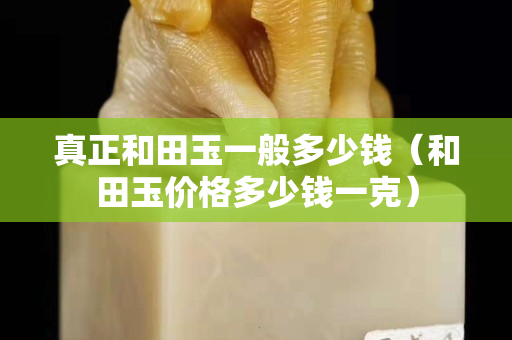 真正和田玉一般多少錢（和田玉價格多少錢一克）