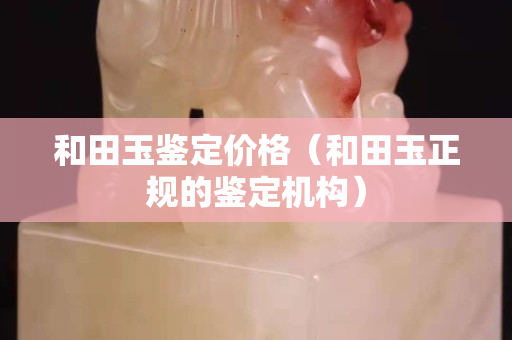 和田玉鑒定價格（和田玉正規的鑒定機構）