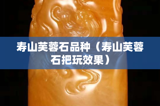 壽山芙蓉石品種（壽山芙蓉石把玩效果）