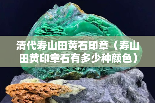 清代壽山田黃石印章（壽山田黃印章石有多少種顏色）