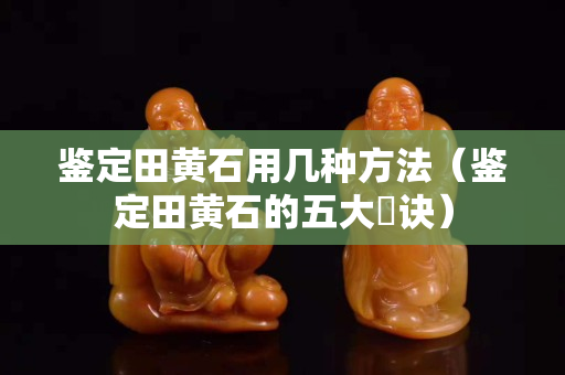 鑒定田黃石用幾種方法（鑒定田黃石的五大祕訣）