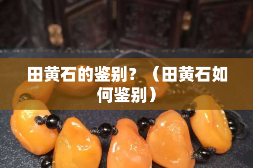 田黃石的鑒別？（田黃石如何鑒別）