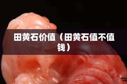 田黃石價值（田黃石值不值錢）
