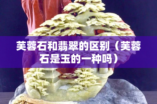 芙蓉石和翡翠的區別（芙蓉石是玉的一種嗎）