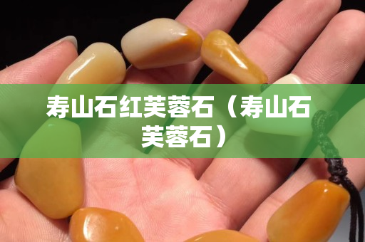 壽山石紅芙蓉石（壽山石 芙蓉石）