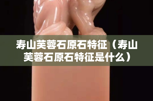 壽山芙蓉石原石特征（壽山芙蓉石原石特征是什么）