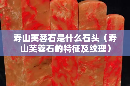 壽山芙蓉石是什么石頭（壽山芙蓉石的特征及紋理）