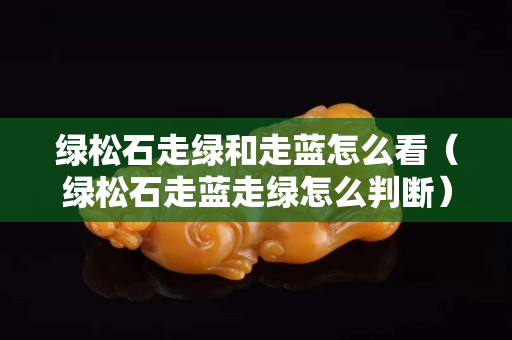 綠松石走綠和走藍怎么看（綠松石走藍走綠怎么判斷）