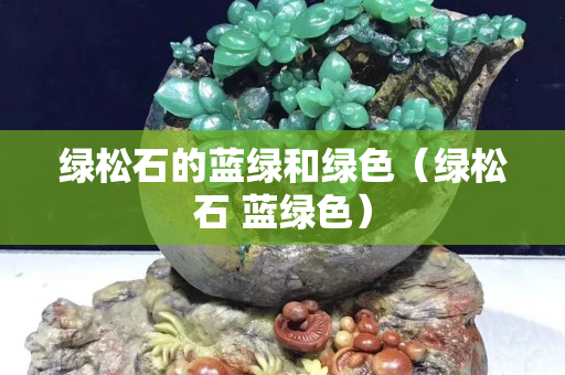綠松石的藍(lán)綠和綠色（綠松石 藍(lán)綠色）