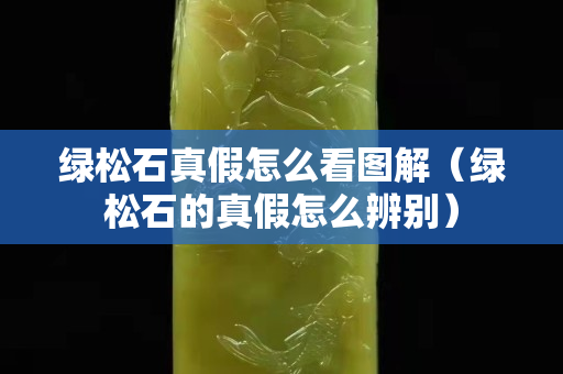 綠松石真假怎么看圖解（綠松石的真假怎么辨別）
