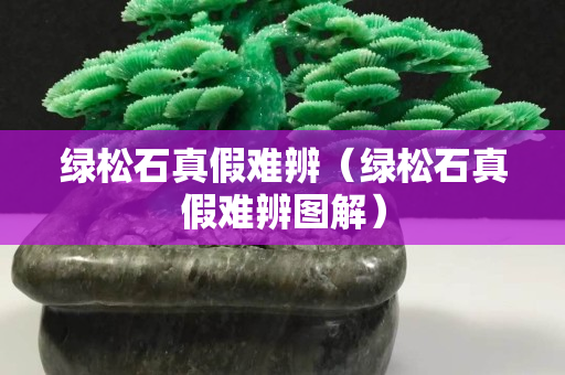 綠松石真假難辨（綠松石真假難辨圖解）