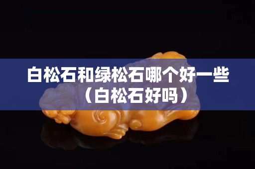 白松石和綠松石哪個好一些（白松石好嗎）