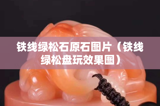 鐵線綠松石原石圖片（鐵線綠松盤(pán)玩效果圖）