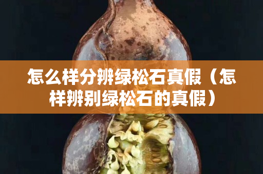 怎么樣分辨綠松石真假（怎樣辨別綠松石的真假）