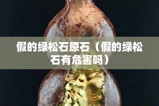 假的綠松石原石（假的綠松石有危害嗎）