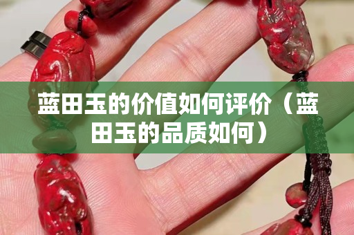 藍田玉的價值如何評價（藍田玉的品質如何）