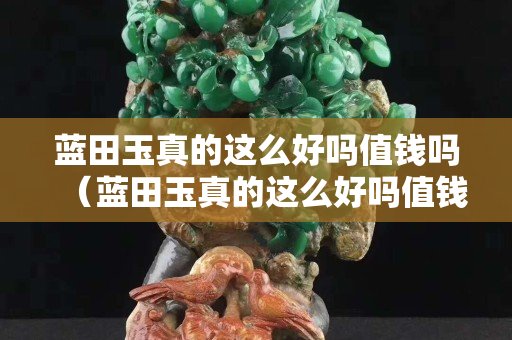 藍田玉真的這么好嗎值錢嗎（藍田玉真的這么好嗎值錢嗎視頻）
