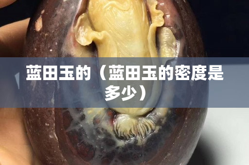 藍(lán)田玉的（藍(lán)田玉的密度是多少）