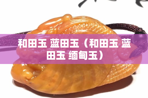 和田玉 藍田玉（和田玉 藍田玉 緬甸玉）