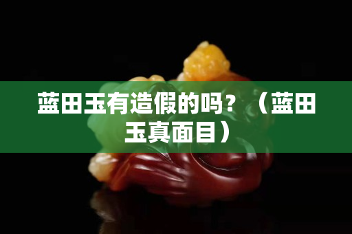 藍田玉有造假的嗎？（藍田玉真面目）