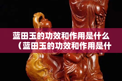 藍(lán)田玉的功效和作用是什么（藍(lán)田玉的功效和作用是什么樣的）