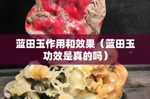 藍田玉作用和效果（藍田玉功效是真的嗎）