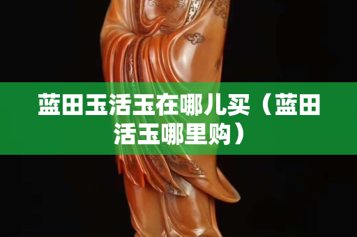 藍(lán)田玉活玉在哪兒買（藍(lán)田活玉哪里購）