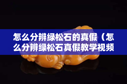 怎么分辨綠松石的真假（怎么分辨綠松石真假教學(xué)視頻）