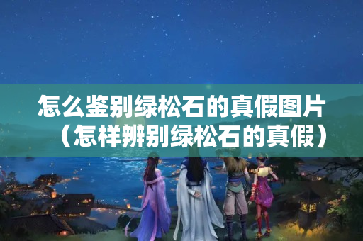 怎么鑒別綠松石的真假圖片（怎樣辨別綠松石的真假）