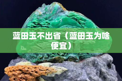 藍田玉不出省（藍田玉為啥便宜）