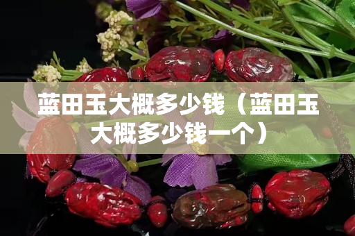 藍田玉大概多少錢（藍田玉大概多少錢一個）