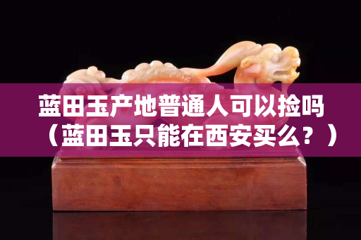 藍田玉產(chǎn)地普通人可以撿嗎（藍田玉只能在西安買么？）