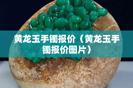 黃龍玉手鐲報價（黃龍玉手鐲報價圖片）