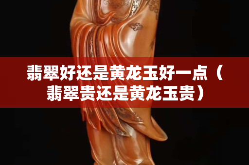 翡翠好還是黃龍玉好一點（翡翠貴還是黃龍玉貴）